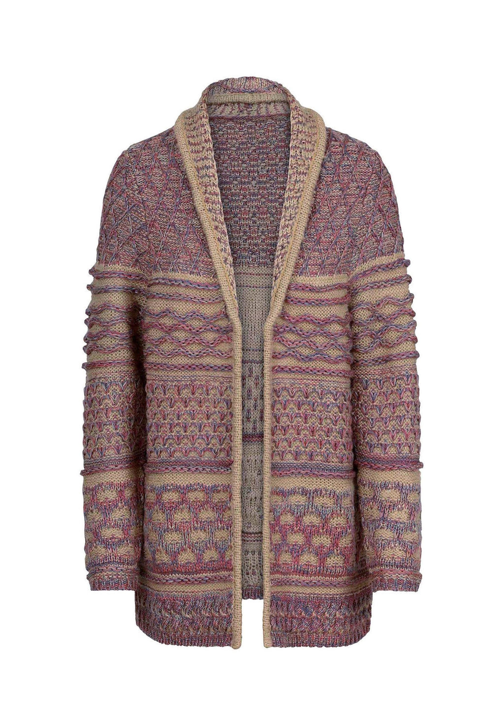 GOLDNER Strickjacke cardigan colourful patterned – view 7