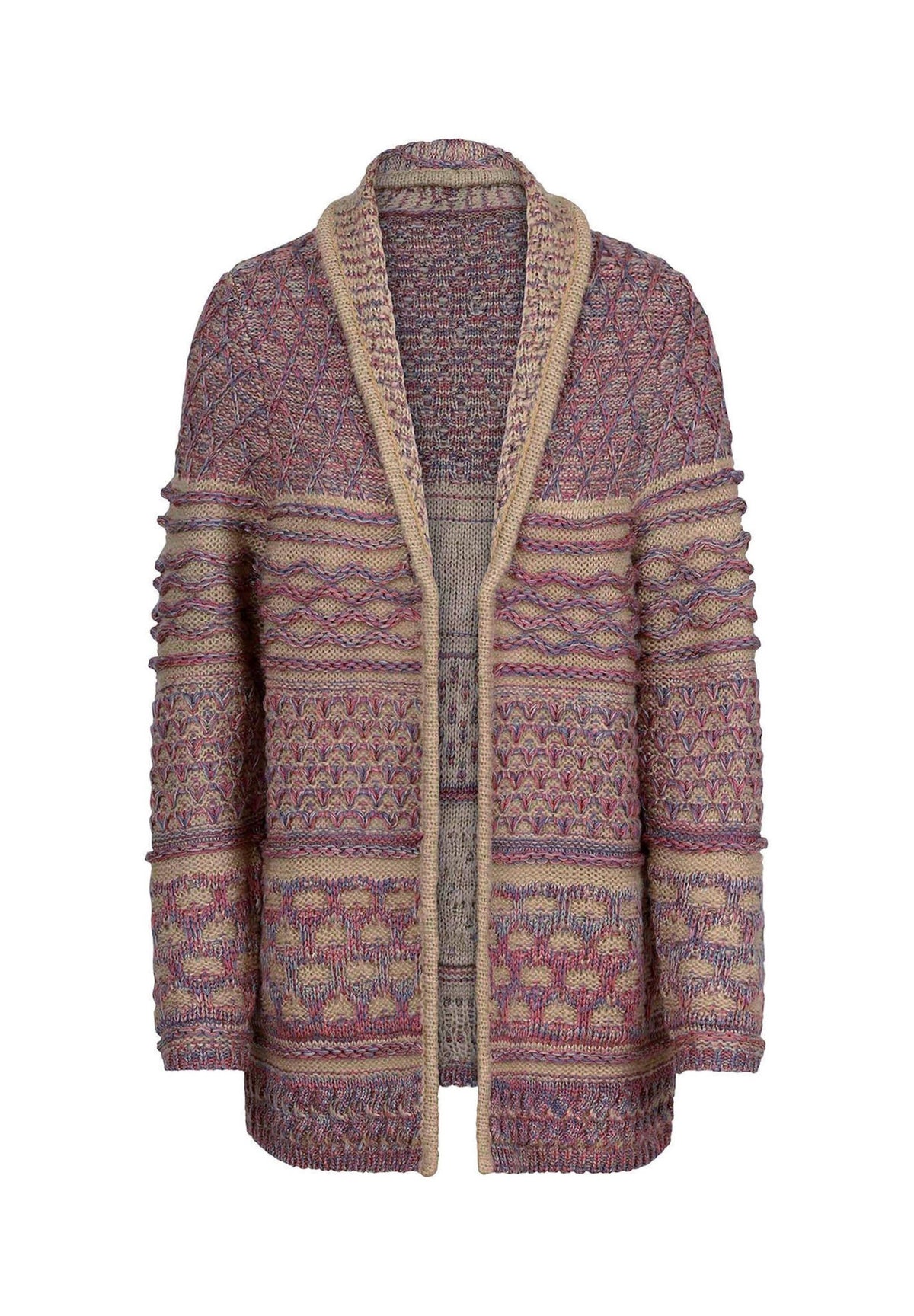 GOLDNER Strickjacke cardigan colourful patterned – view 7